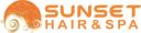 Sunset Hair and Spa logo